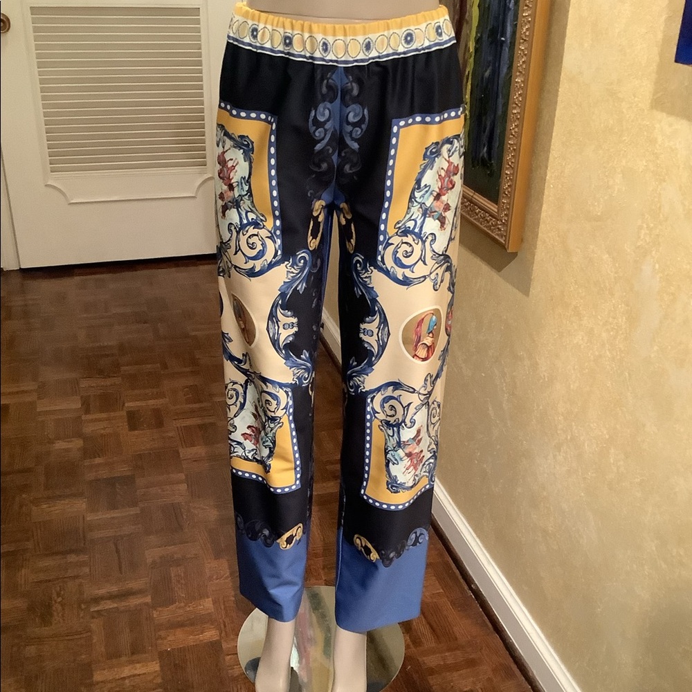 Digital printed trousers